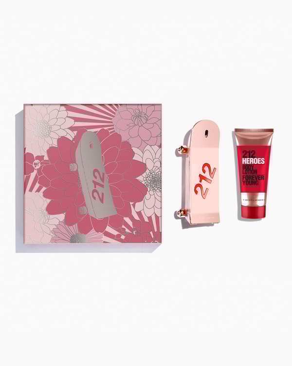 212 Heroes For Her 80ml Eau de Parfum and Body Lotion
