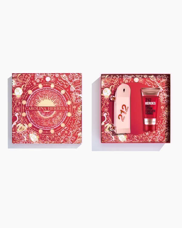 212 Heroes For Her 80ml Eau de Parfum and 100ml Body Lotion